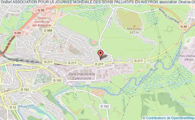 plan association Association Pour La Journee Mondiale Des Soins Palliatifs En Aveyron Onet-le-Château