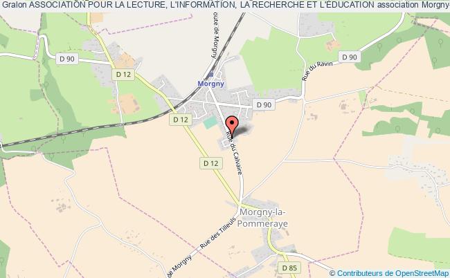 plan association Association Pour La Lecture, L'information, La Recherche Et L'Éducation Morgny-la-Pommeraye