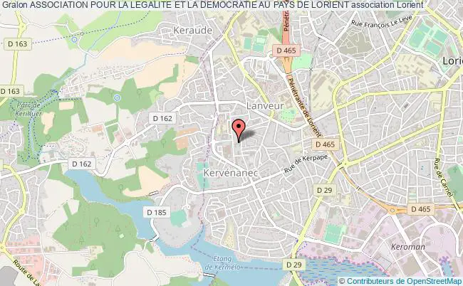 plan association Association Pour La Legalite Et La Democratie Au Pays De Lorient Lorient