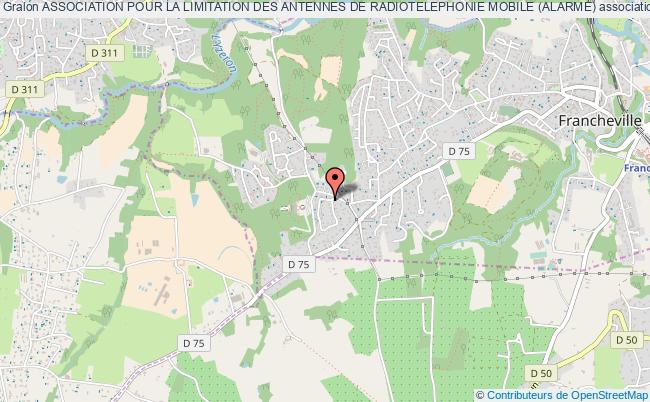plan association Association Pour La Limitation Des Antennes De Radiotelephonie Mobile (alarme) Francheville
