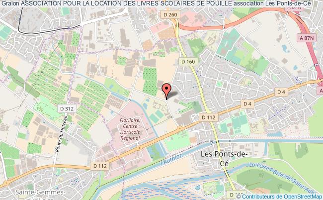 plan association Association Pour La Location Des Livres Scolaires De Pouille Les   Ponts-de-Cé