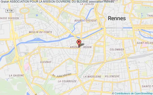 plan association Association Pour La Mission Ouvriere Du Blosne Rennes