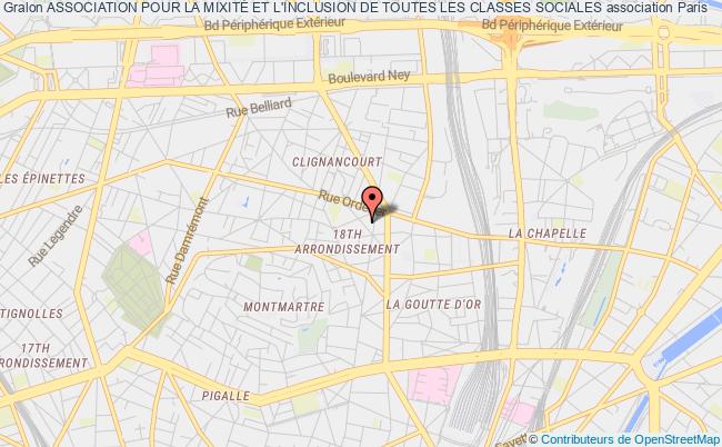plan association Association Pour La MixitÉ Et L'inclusion De Toutes Les Classes Sociales Paris