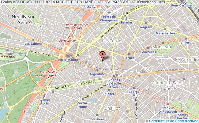 plan association Association Pour La Mobilite Des Handicapes A Paris Amhap Paris
