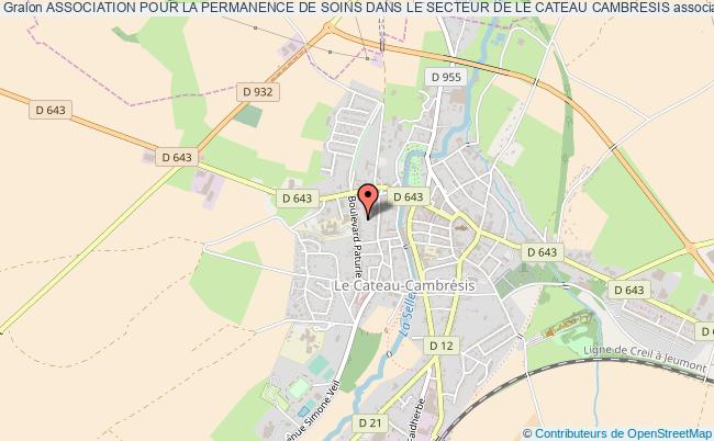 ASSOCIATION POUR LA PERMANENCE DE SOINS DANS LE SECTEUR DE LE CATEAU CAMBRESIS