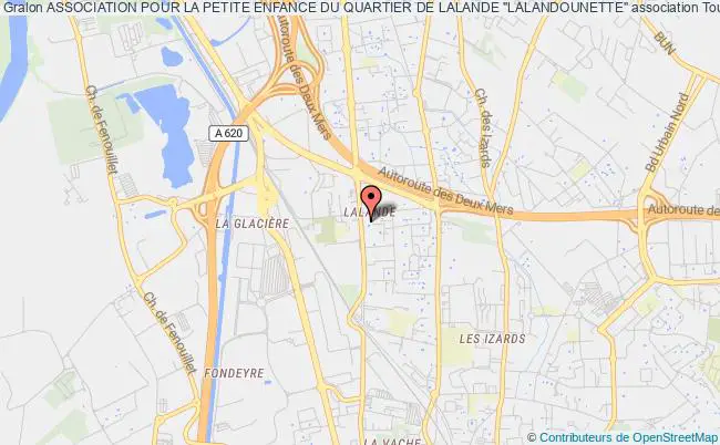 plan association Association Pour La Petite Enfance Du Quartier De Lalande "lalandounette" Toulouse