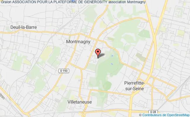 plan association Association Pour La Plateforme De Generosity Montmagny