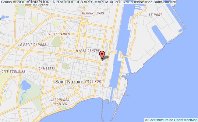 plan association Association Pour La Pratique Des Arts Martiaux Internes Saint-Nazaire