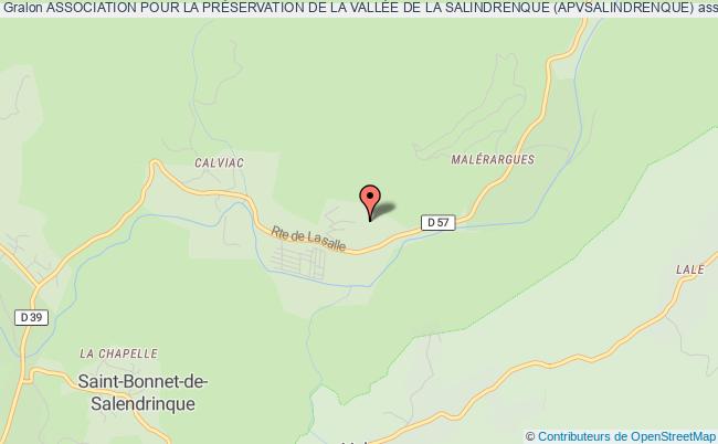 ASSOCIATION POUR LA PRÉSERVATION DE LA VALLÉE DE LA SALINDRENQUE (APVSALINDRENQUE)