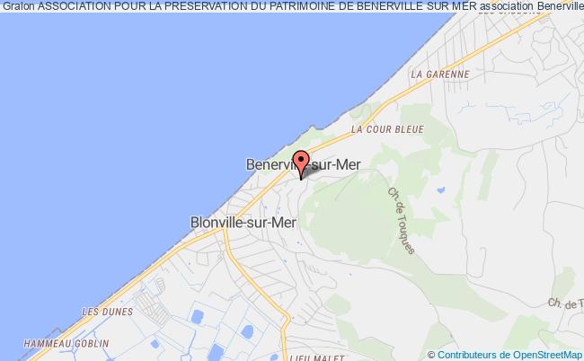 plan association Association Pour La Preservation Du Patrimoine De Benerville Sur Mer Benerville-sur-Mer