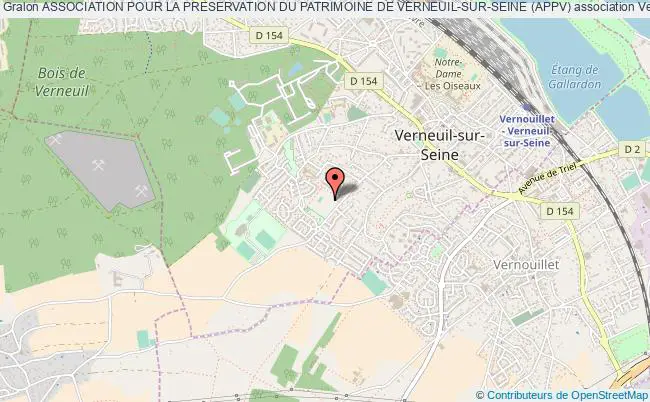 plan association Association Pour La Preservation Du Patrimoine De Verneuil-sur-seine (appv) Verneuil-sur-Seine