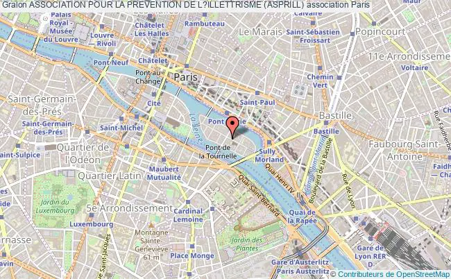 plan association Association Pour La Prevention De L?illettrisme (asprill) Paris