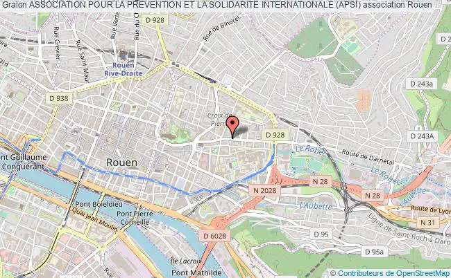 plan association Association Pour La Prevention Et La Solidarite Internationale (apsi) Rouen