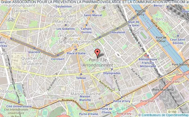 plan association Association Pour La Prevention La Pharmacovigilance Et La Communication Apothicom Paris