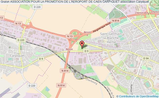plan association Association Pour La Promotion De L'aeroport De Caen Carpiquet Carpiquet