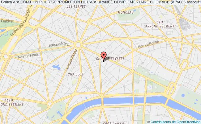 plan association Association Pour La Promotion De L'assurance Complementaire Chomage (apacc) Paris
