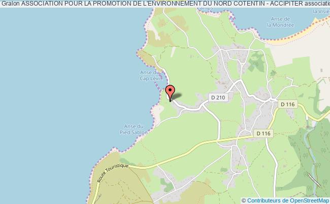plan association Association Pour La Promotion De L'environnement Du Nord Cotentin - Accipiter Fermanville
