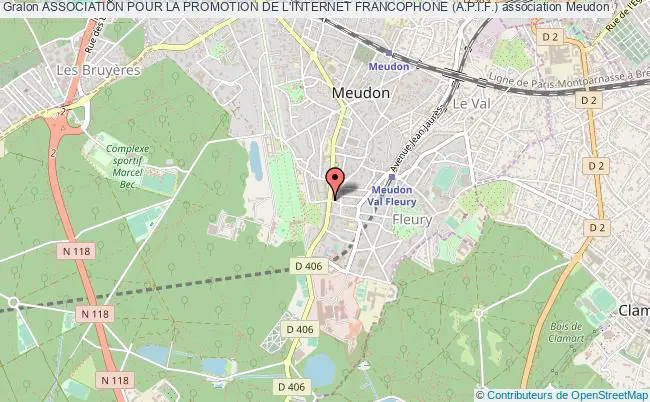 plan association Association Pour La Promotion De L'internet Francophone (a.p.i.f.) Meudon