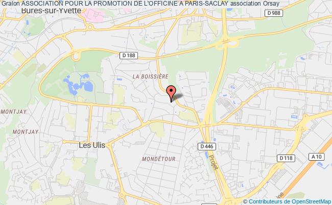 plan association Association Pour La Promotion De L'officine A Paris-saclay Orsay
