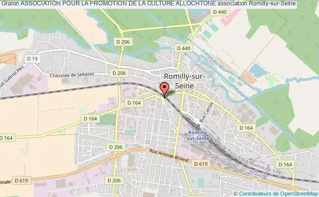 plan association Association Pour La Promotion De La Culture Allochtone Romilly-sur-Seine