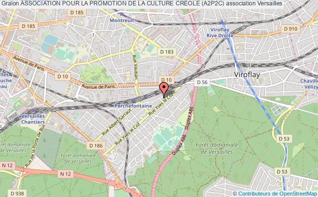 plan association Association Pour La Promotion De La Culture CrÉole (a2p2c) Versailles