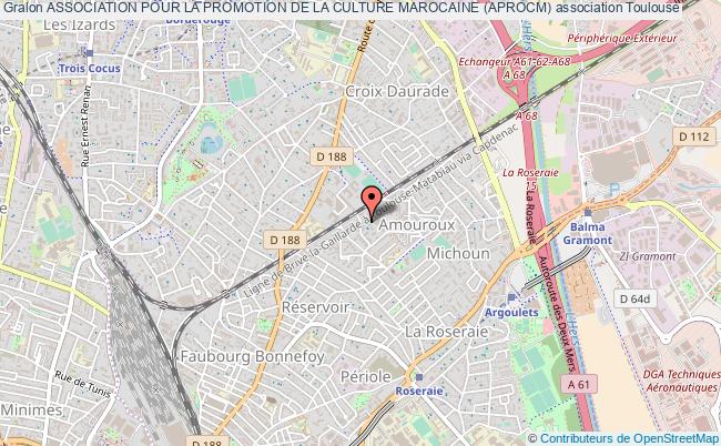 plan association Association Pour La Promotion De La Culture Marocaine (aprocm) Toulouse