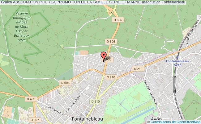 plan association Association Pour La Promotion De La Famille Seine Et Marne Fontainebleau
