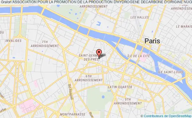 plan association Association Pour La Promotion De La Production D'hydrogene Decarbone D'origine Nucleaire (h2-nuc) PARIS