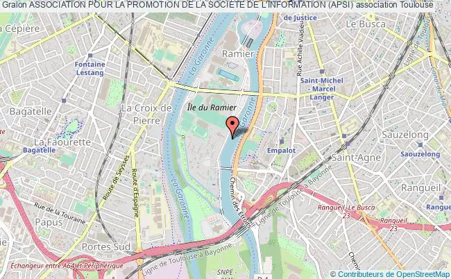 plan association Association Pour La Promotion De La Societe De L'information (apsi) Toulouse
