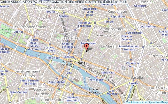 plan association Association Pour La Promotion Des Aires Ouvertes Paris