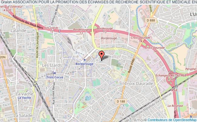 plan association Association Pour La Promotion Des Échanges De Recherche Scientifique Et MÉdicale Entre UniversitÉs Toulouse