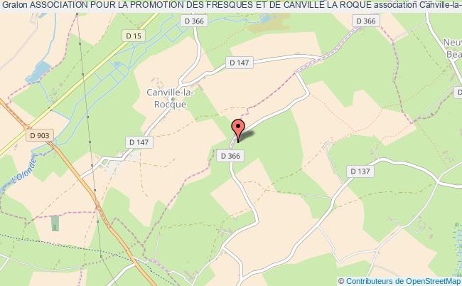 plan association Association Pour La Promotion Des Fresques Et De Canville La Roque Canville-la-Rocque