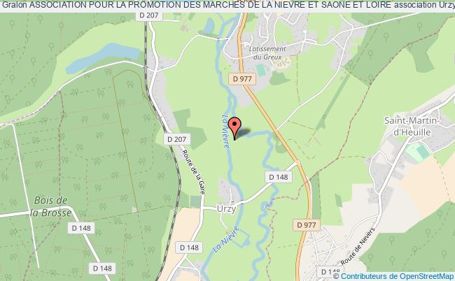 plan association Association Pour La Promotion Des Marches De La Nievre Et Saone Et Loire Urzy