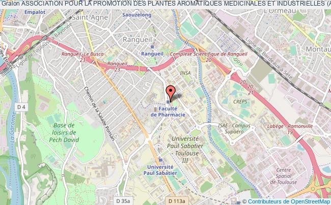 plan association Association Pour La Promotion Des Plantes Aromatiques Medicinales Et Industrielles (apropami) Toulouse