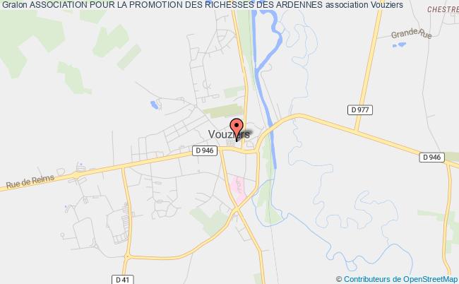 plan association Association Pour La Promotion Des Richesses Des Ardennes 