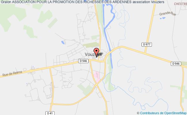 plan association Association Pour La Promotion Des Richesses Des Ardennes Vouziers