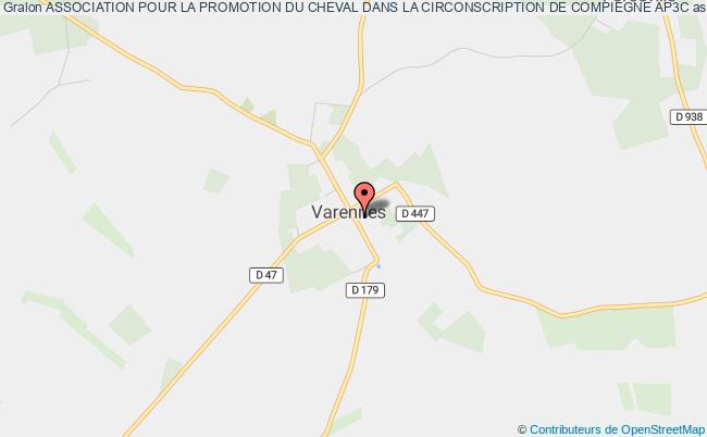 plan association Association Pour La Promotion Du Cheval Dans La Circonscription De Compiegne Ap3c Varennes