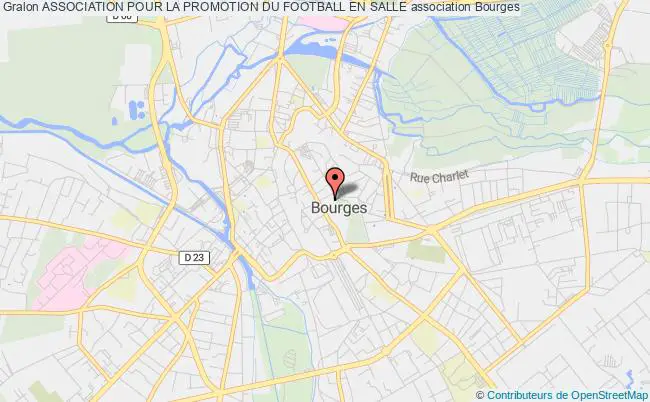 plan association Association Pour La Promotion Du Football En Salle Bourges