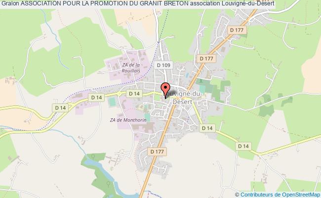 plan association Association Pour La Promotion Du Granit Breton Louvigné-du-Désert