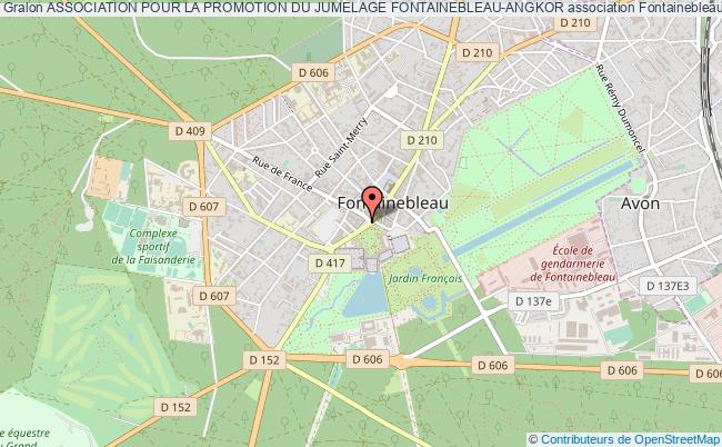plan association Association Pour La Promotion Du Jumelage Fontainebleau-angkor Fontainebleau