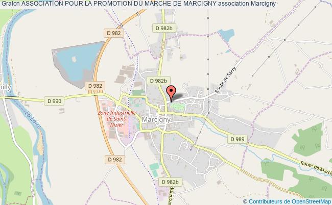 plan association Association Pour La Promotion Du Marche De Marcigny Marcigny