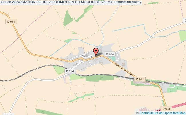 plan association Association Pour La Promotion Du Moulin De Valmy Valmy