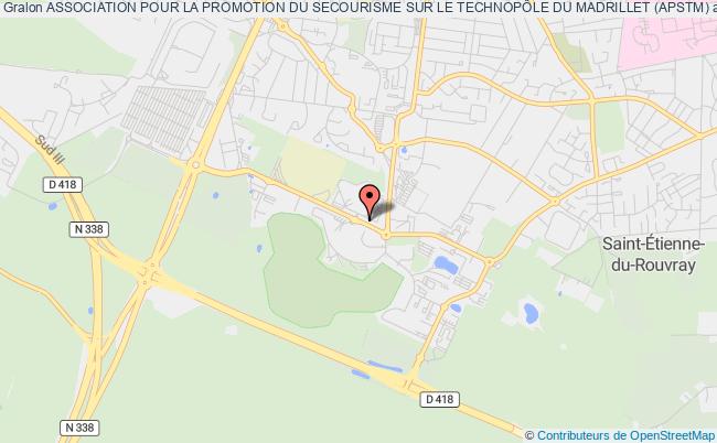 ASSOCIATION POUR LA PROMOTION DU SECOURISME SUR LE TECHNOPÔLE DU MADRILLET (APSTM)