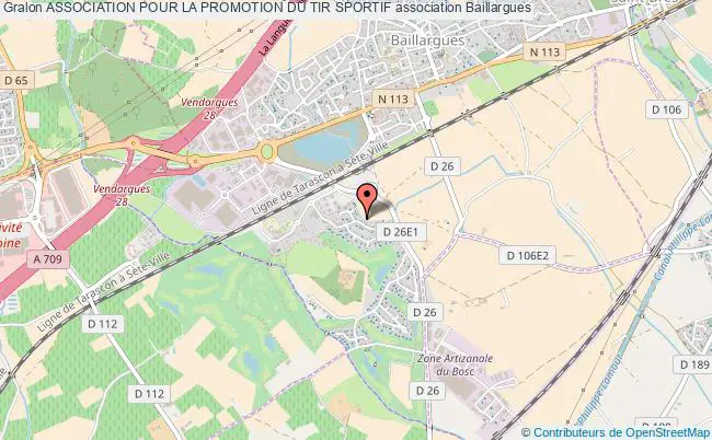 plan association Association Pour La Promotion Du Tir Sportif Baillargues