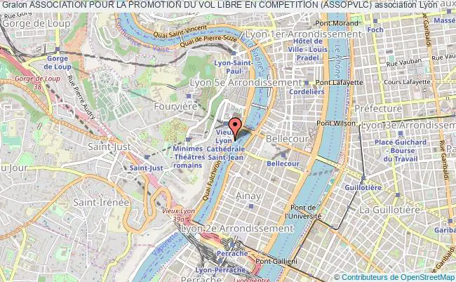plan association Association Pour La Promotion Du Vol Libre En Competition (assopvlc) Lyon
