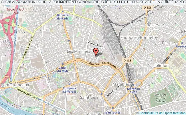 plan association Association Pour La Promotion Economique, Culturelle Et Educative De La Guinee (apeceg) Toulouse
