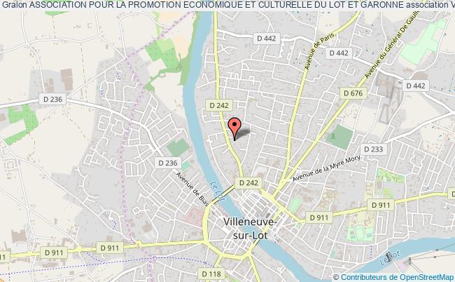 plan association Association Pour La Promotion Economique Et Culturelle Du Lot Et Garonne Villeneuve-sur-Lot