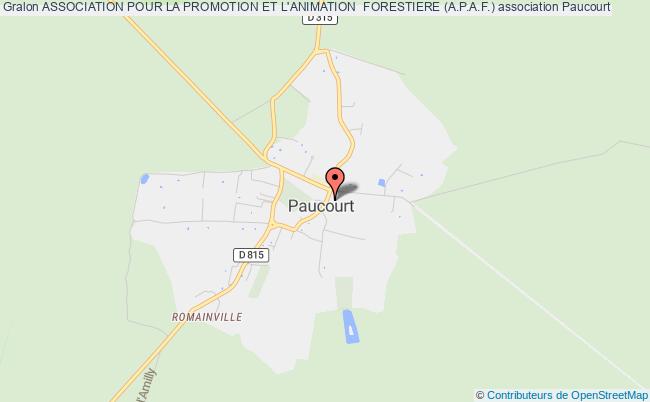 ASSOCIATION POUR LA PROMOTION ET L'ANIMATION  FORESTIERE (A.P.A.F.)