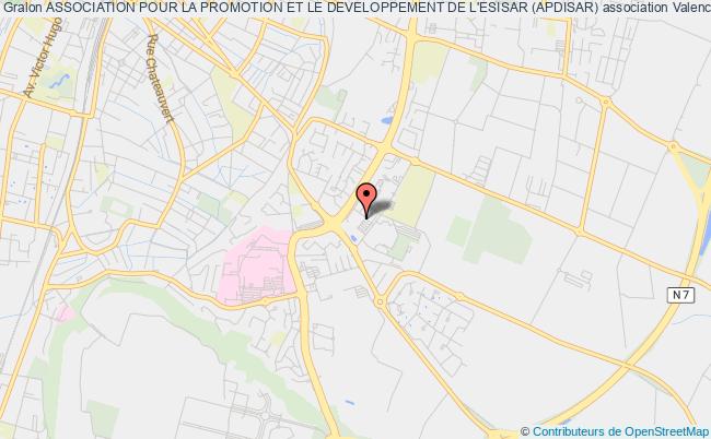plan association Association Pour La Promotion Et Le Developpement De L'esisar (apdisar) Valence