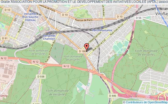 plan association Association Pour La Promotion Et Le Developpement Des Initiatives Locales (apdil) Versailles